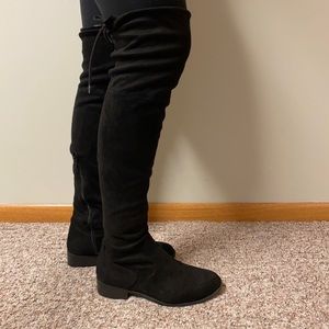 Black Over the Knee Boots